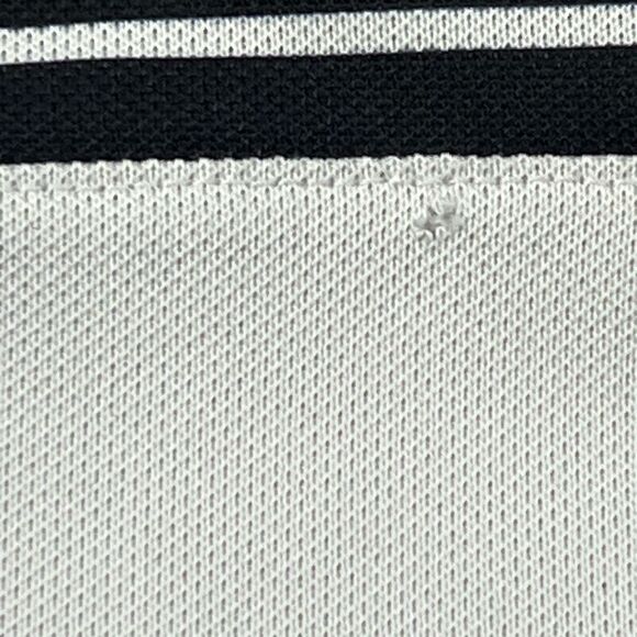 Travis Mathew Men's Striped Short Sleeve Golf Polo Shirt Gray White Size Small - Picture 16 of 16